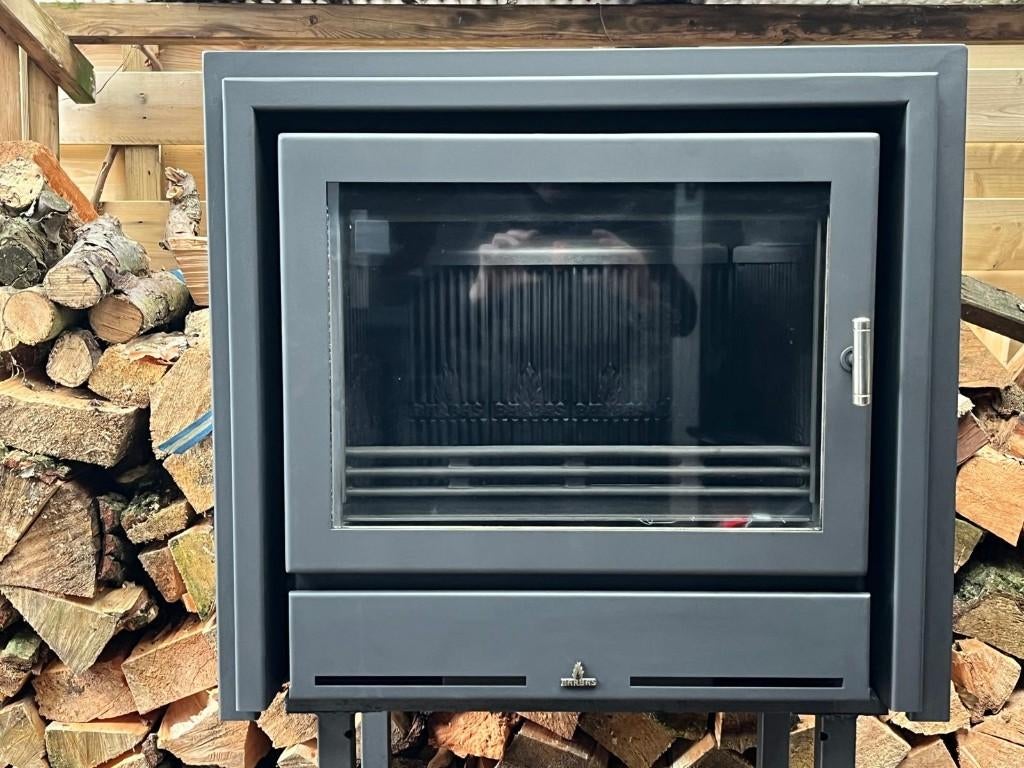 Mooie Barbas Unilux 65 inzet haard, Huis en Inrichting, Ophalen, Houtkachel, Zo goed als nieuw, Inbouw