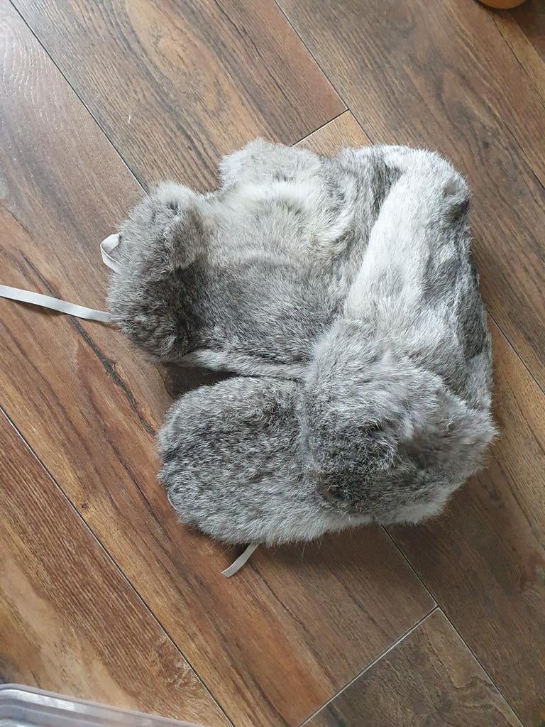 Russische konijnen bontmuts - Nieuw, USSR, Nieuw, Pet, One size fits all