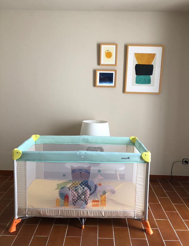 Safety 1st kampeer/logeerbedje, Ophalen, Zo goed als nieuw