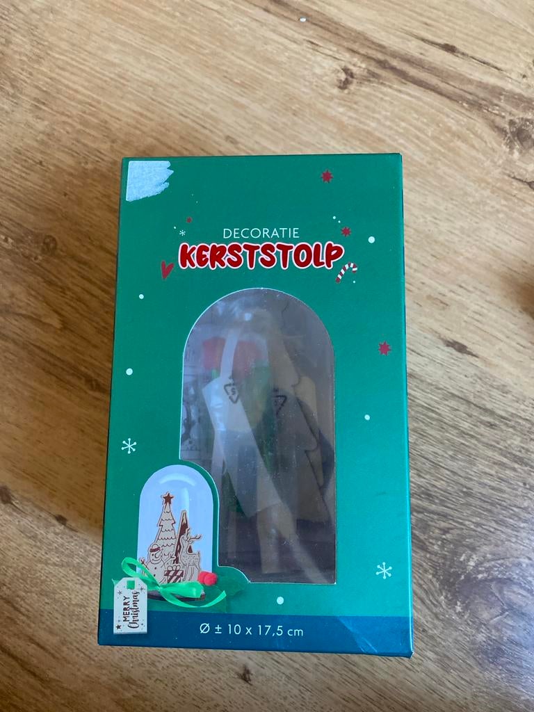 Decoratie kerststolp maak pakket, Diversen, Kerst, Ophalen of Verzenden, Nieuw