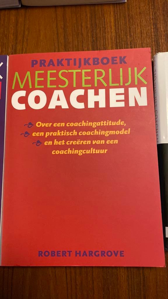 Meesterlijk coachen met praktijkboek, Boeken, Ophalen of Verzenden, Zo goed als nieuw