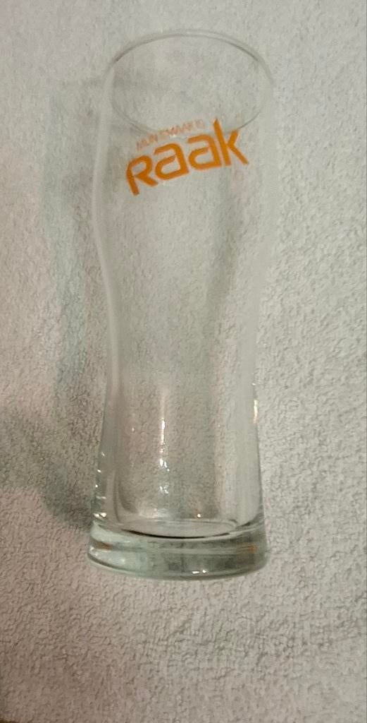 Raak Glas - Mijn Smaak is Raak, Ophalen of Verzenden, Zo goed als nieuw, Frisdrankglas