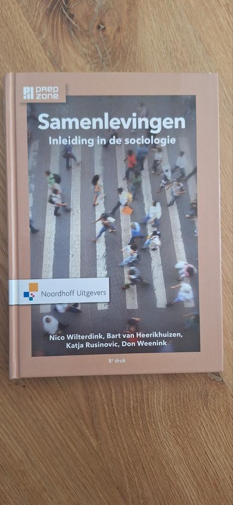 Samenlevingen: Inleiding in de sociologie 8e druk, Boeken, Ophalen of Verzenden