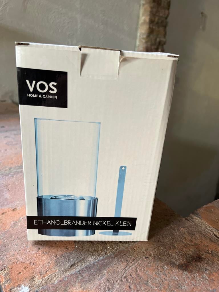 VOS Home & Garden Ethanolbrander Nikkel Klein, Ophalen, Nieuw
