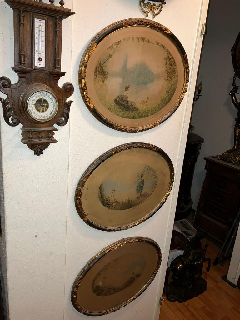 3 19e eeuwse litho’s., Ophalen of Verzenden