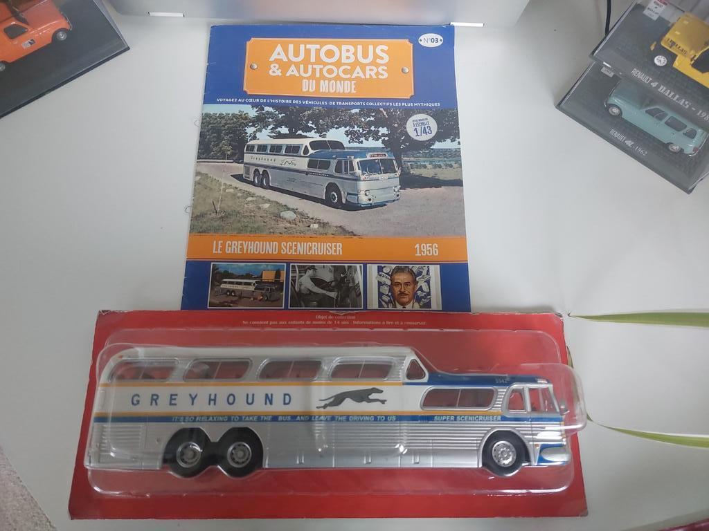 Greyhound Scenicruiser 1956 autobus, Ophalen of Verzenden, Nieuw, Bus of Vrachtwagen