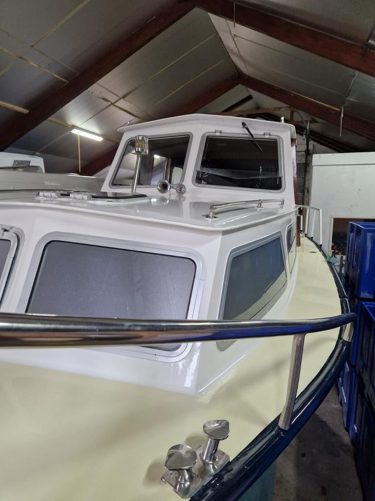 Motorboot 6.50m - Recent Geschiderd, Klaar voor Friesland, Watersport en Boten, Motorboten en Motorjachten, 10 tot 30 pk, Staal