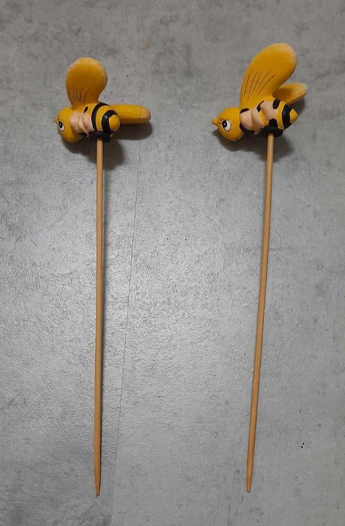 PLANTENSTEKER met BIJ / plantenprikker / tuinprikker deco, Ophalen of Verzenden, Halfschaduw, Minder dan 100 cm