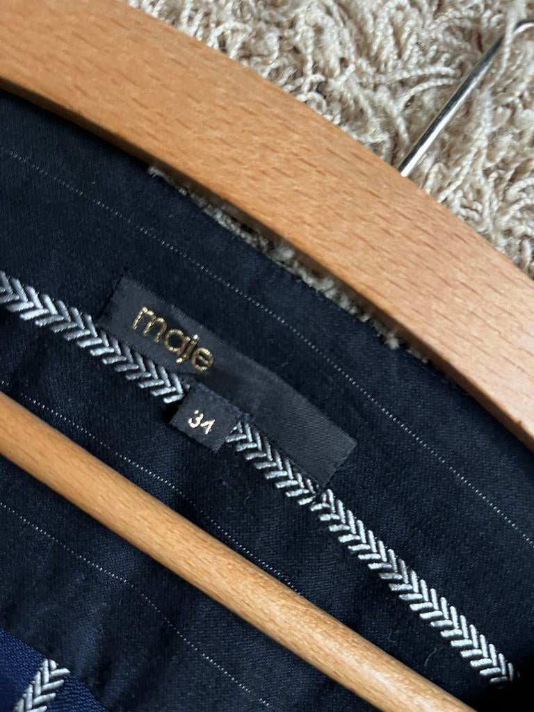 Maje jumpsuit blauw - Nieuwe staat, Ophalen of Verzenden, Zo goed als nieuw, Maat 34 (XS) of kleiner, Blauw