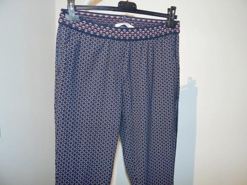 Studio Anneloes travel stof broek band en broek print dikker, Maat 38/40 (M), Studio Anneloes, Zo goed als nieuw, Lang