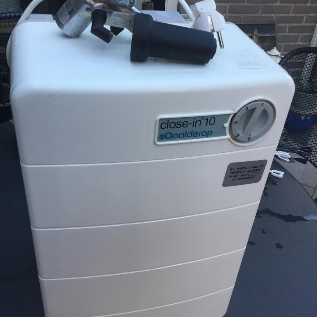 Daalderop close-in 10 boiler, Ophalen, Gebruikt, Boiler, Minder dan 20 liter
