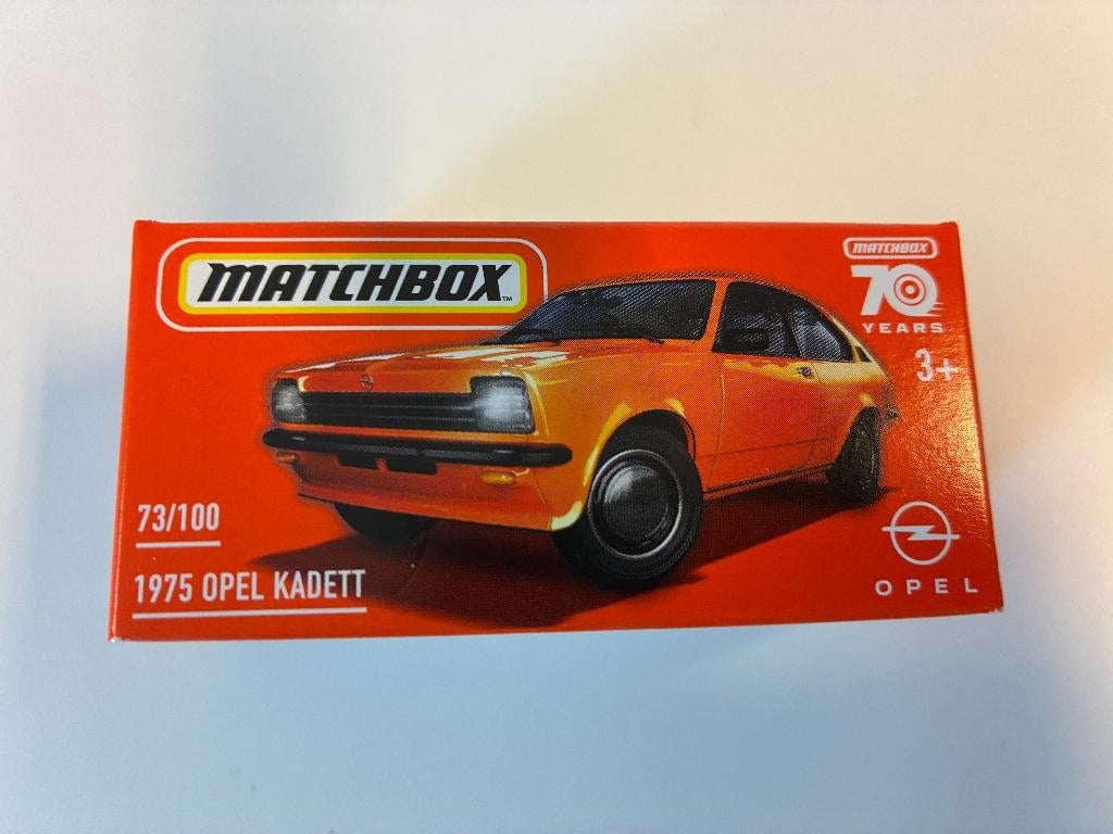 89826: Opel Kadett - 1975 - Matchbox, Nieuw, Ophalen of Verzenden, Gondel 1, 1186MJ Amstelveen, Service.nl@mattel.com