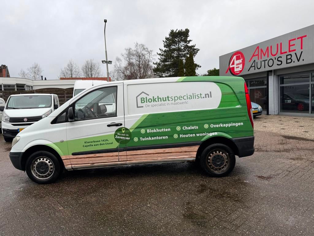 Mercedes-Benz Vito 109CDi,E4,12-2006,RIJDT,GOED:1895,-EX, Gebruikt, Zwart, 4 cilinders, Euro 4