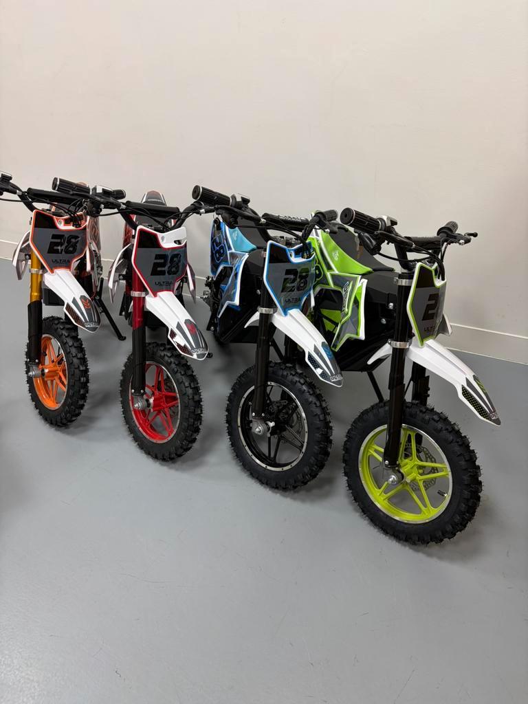 Elektrische kinder crossmotor 5 TM 10 jaar NIEUW op voorraad, Crossmotor, Crossmotor, Ophalen of Verzenden, Zo goed als nieuw