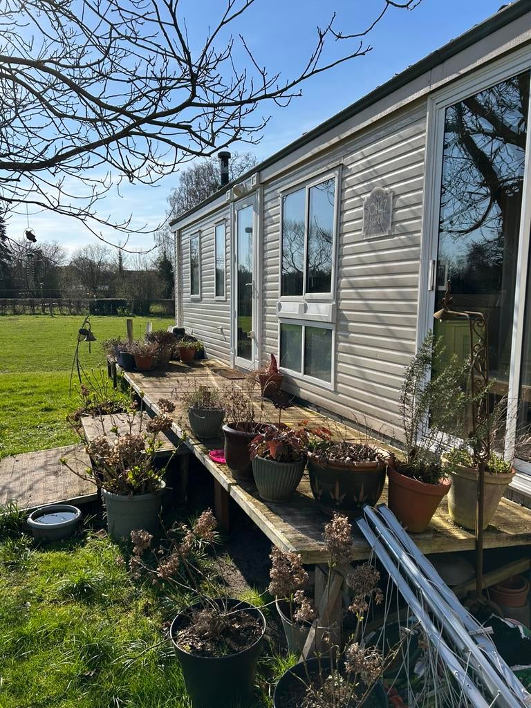 Stacaravan Atlas Topaz super, Caravans en Kamperen, Stacaravans, Tot en met 6