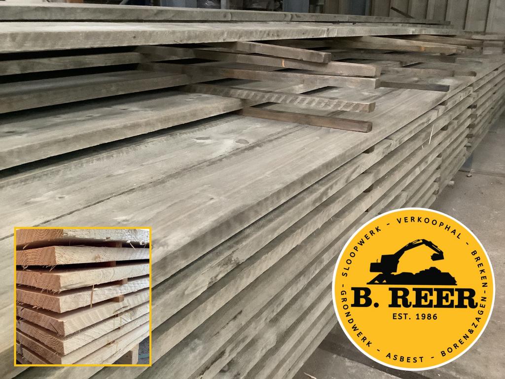 Steigerhout, Ophalen, Zo goed als nieuw