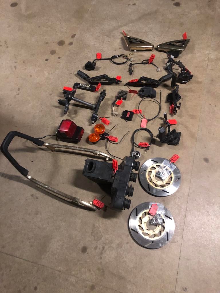 Yamaha XJ 750 Midnignt Maxim 1982-1984 Diverse onderdelen, Gebruikt, ., Ophalen of Verzenden, .