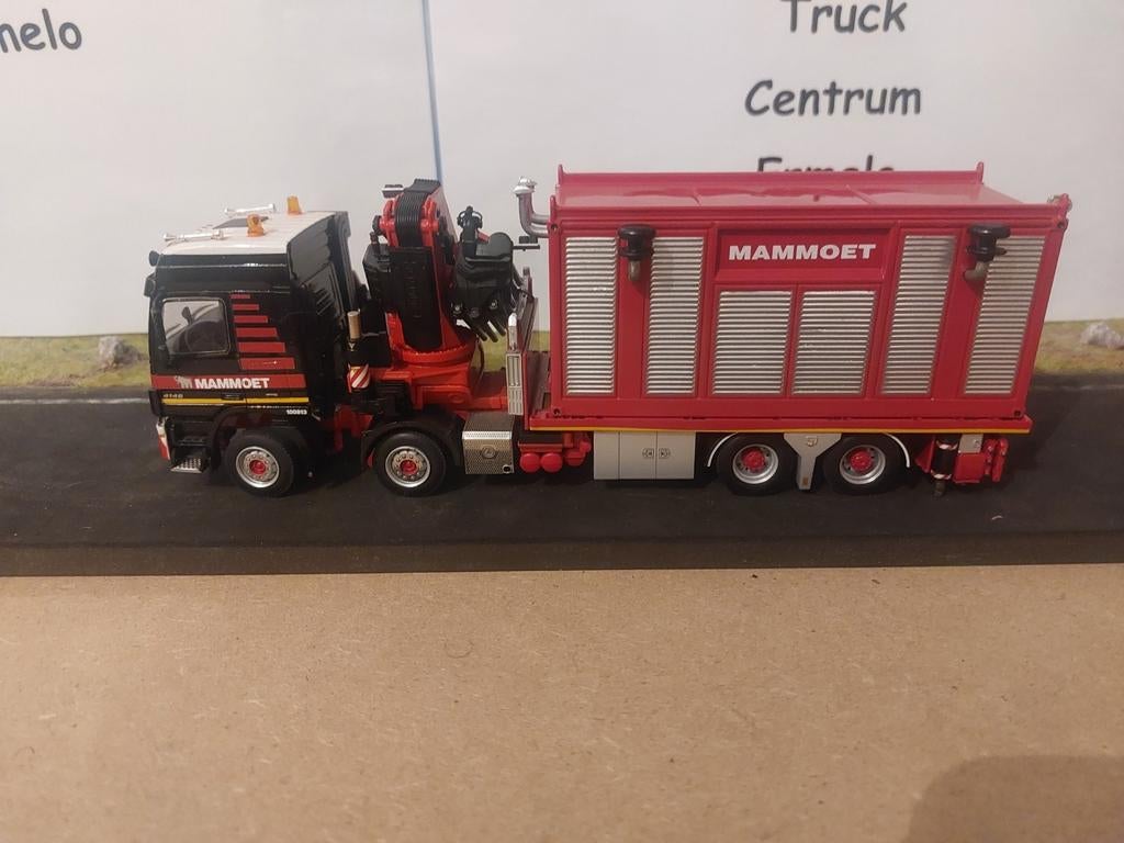 MAMMOET: MB MP3 L-
CABINE 8 X 4 BAKWAGEN
FASSI F1100, Ophalen of Verzenden, Zo goed als nieuw, Bus of Vrachtwagen, Wsi
