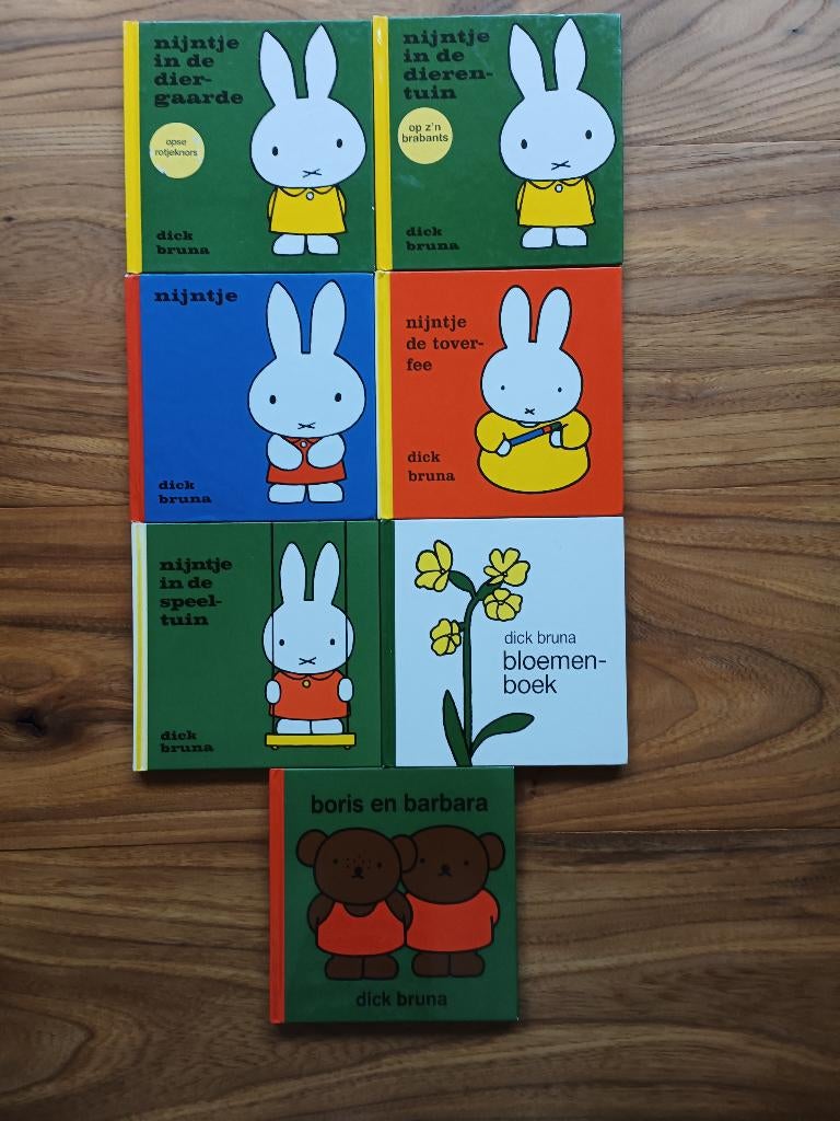 9 Nijntje boeken, Boeken, Kinderboeken | Baby's en Peuters, Ophalen of Verzenden, Dick Bruna
