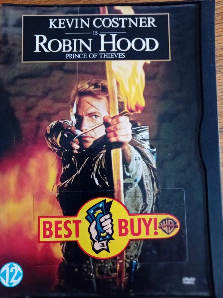 Robin Hood: Prince of Thieves DVD, Verzenden