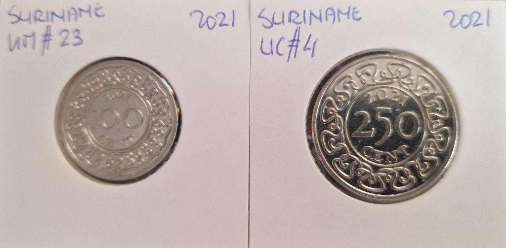 Munten Suriname, Ophalen of Verzenden, Zuid-Amerika, Setje