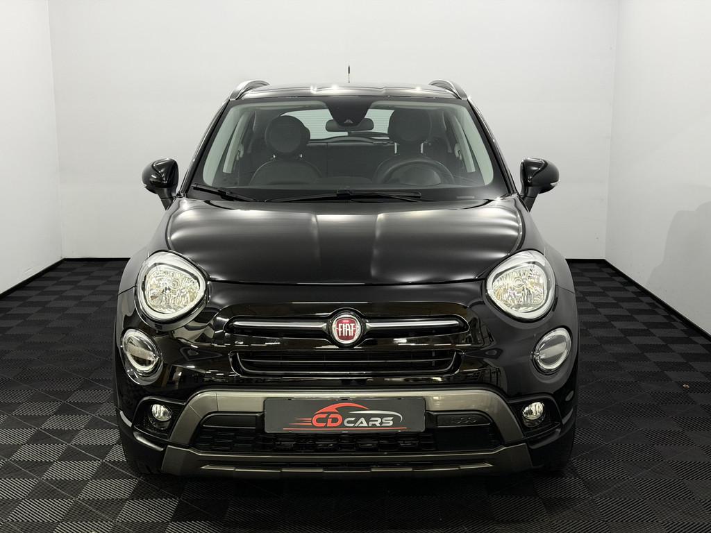 Fiat 500X 1.3 FireFly Turbo 150 Connect Half leder, Parkeers, Auto's, Fiat, Gebruikt, 4 cilinders, 150 pk, Zwart