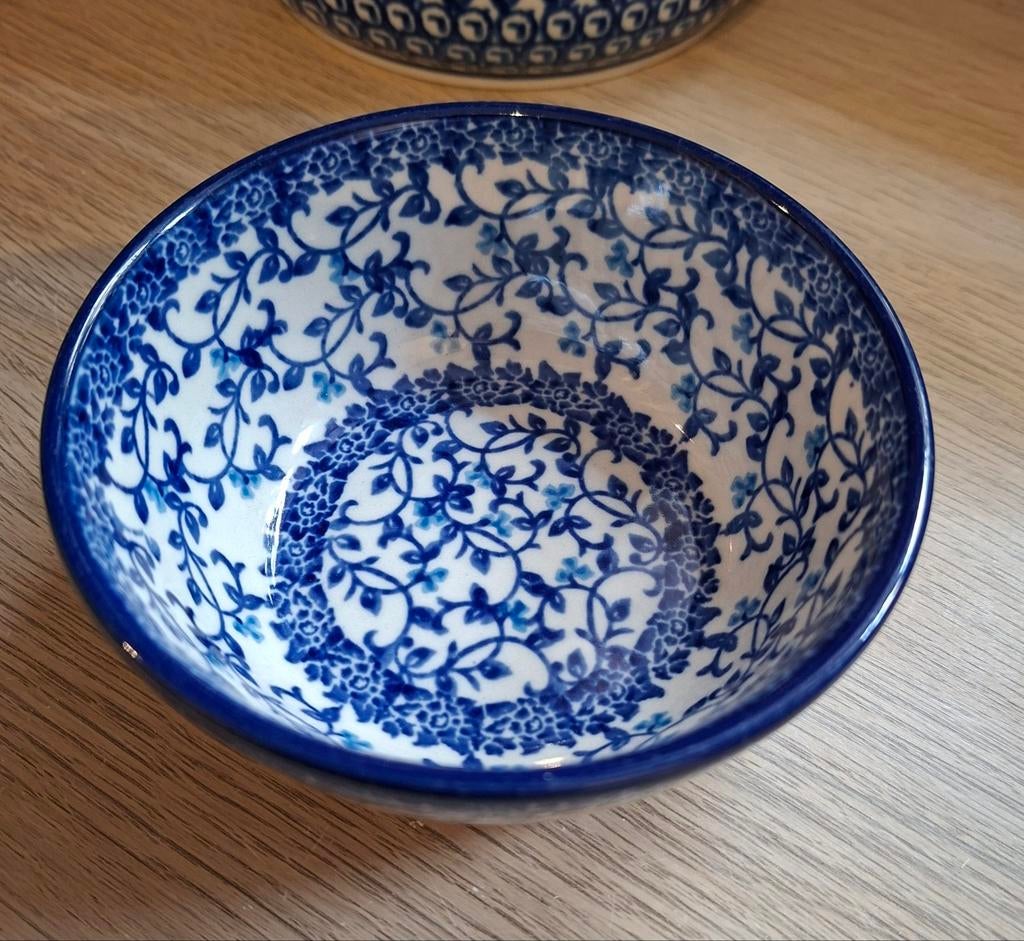 Bunzlau Castle  rijstkom - Tender Twigs  - 300 ml, Gebruikt, ., Keramiek, Ophalen of Verzenden