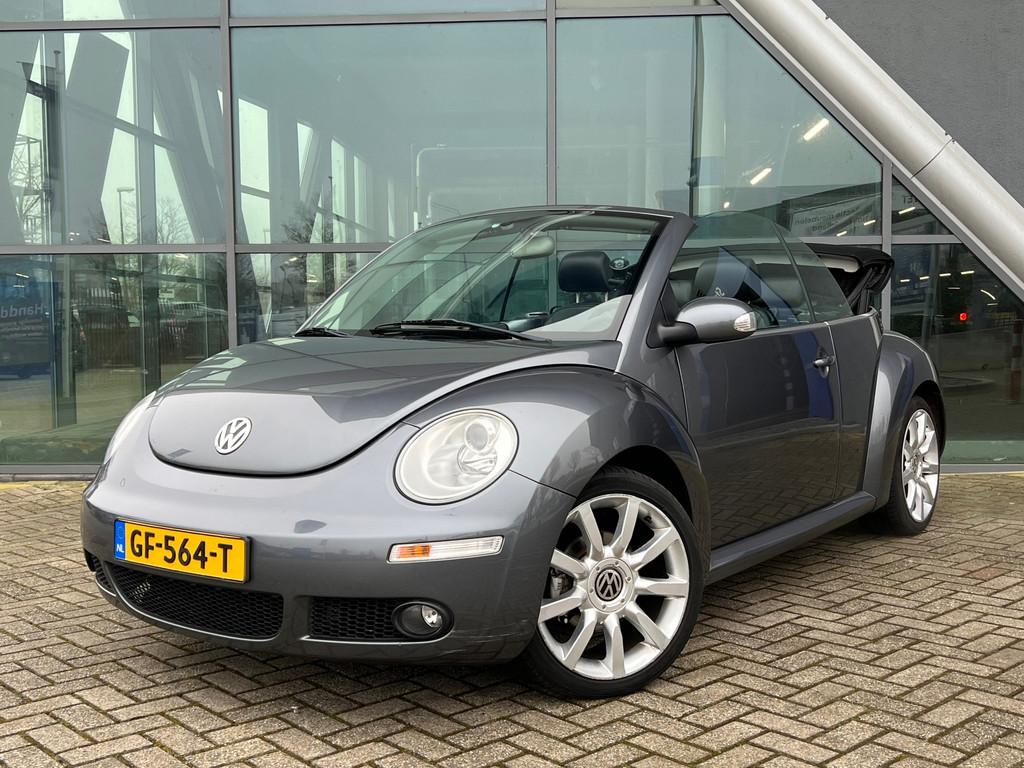 Volkswagen New Beetle Cabriolet 2.0 Highline Cabrio Automaat, Auto's, 1330 kg, Gebruikt, 4 cilinders, 4 stoelen