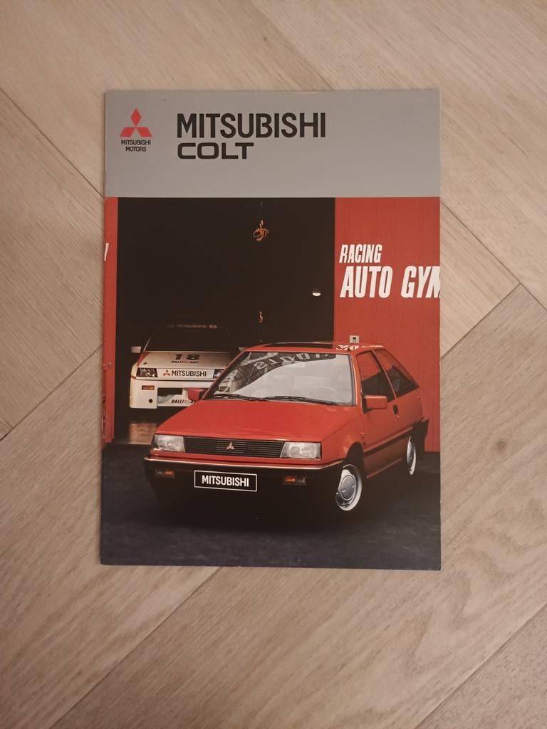 Folder Mitsubishi Colt, Ophalen of Verzenden, Zo goed als nieuw, Mitsubishi