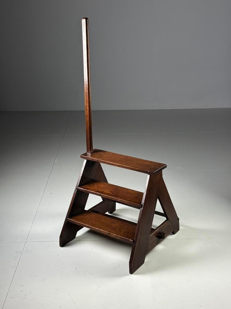 Bibliotheek trapje eiken, Ophalen