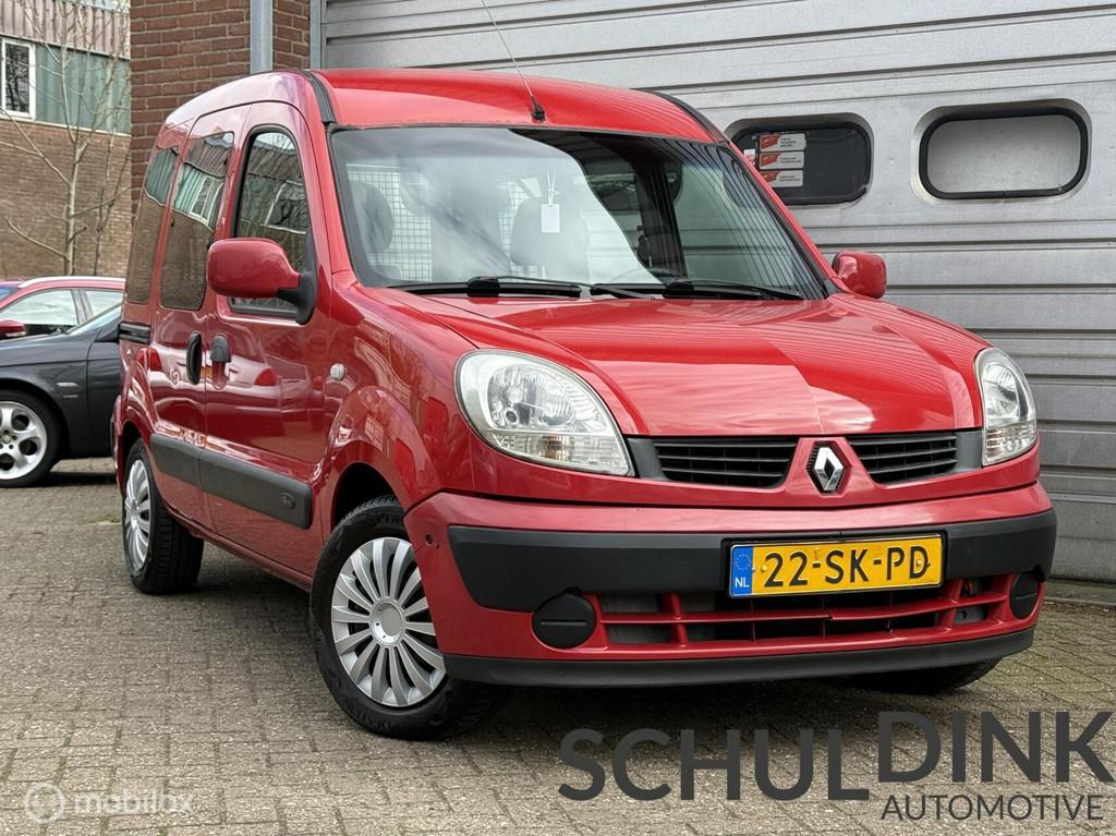 Renault Kangoo combi 1.6-16V Expression LPG-G3|TREKHAAK, Auto's, Gebruikt, 49 €/maand, Origineel Nederlands, Bedrijf