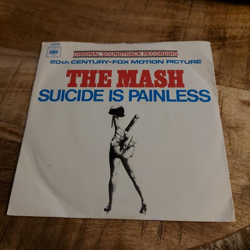 The mash / suicide is painless, Ophalen of Verzenden, Zo goed als nieuw, Pop