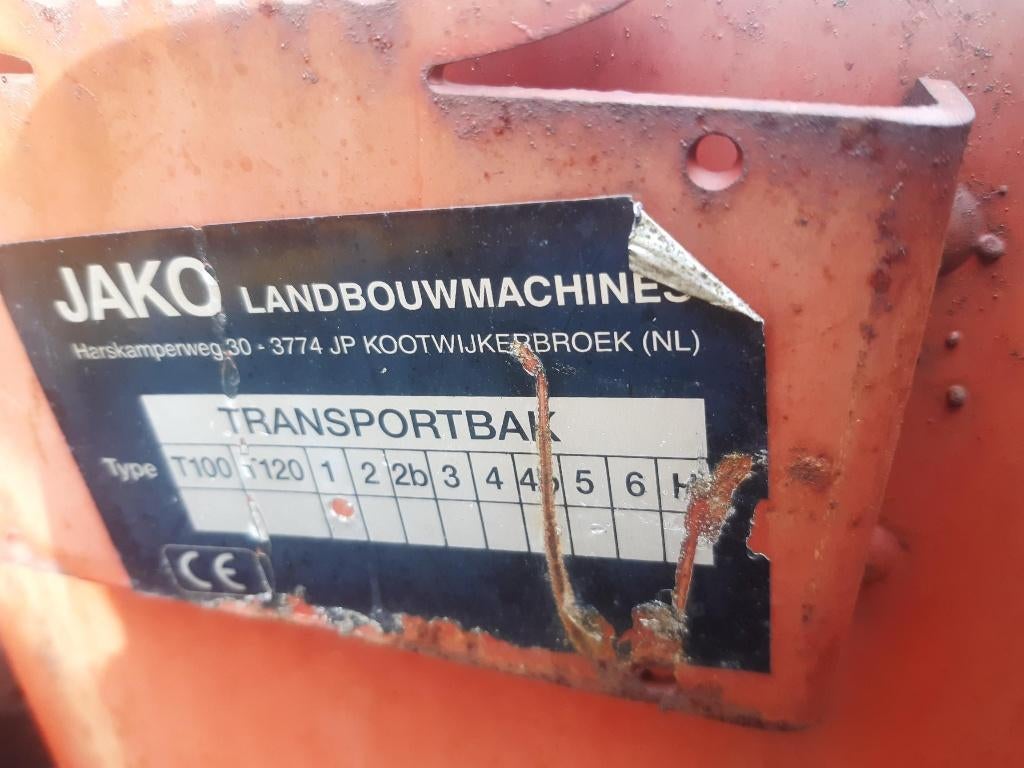 PZ BAK , TRANSPORTBAK., Ophalen, Boomteelt, Overige typen