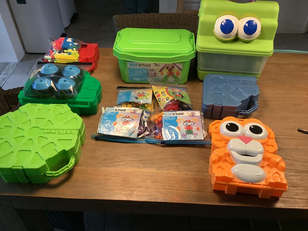 Grote set kids knex, Kinderen en Baby's, Speelgoed | Bouwstenen, Ophalen, Zo goed als nieuw, K'nex