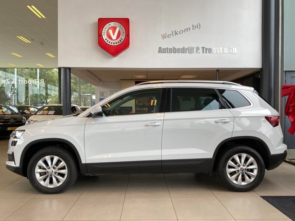 Skoda Karoq 1.5 TSI ACT Business EditionAutomaat,Navigatie,A, Stof, 4 cilinders, Wit, Karoq