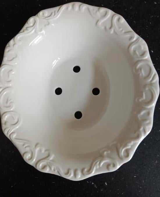 Fruittest ovaal van porselein, Huis en Inrichting, Overige typen, Ophalen of Verzenden, Zo goed als nieuw, Overige stijlen