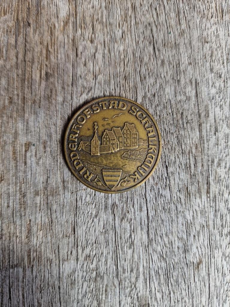 Schalkwijk munt, Ophalen of Verzenden