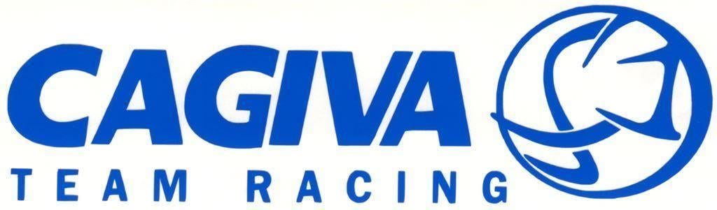 Cagiva Team Racing sticker #24, Motoren, Ophalen of Verzenden