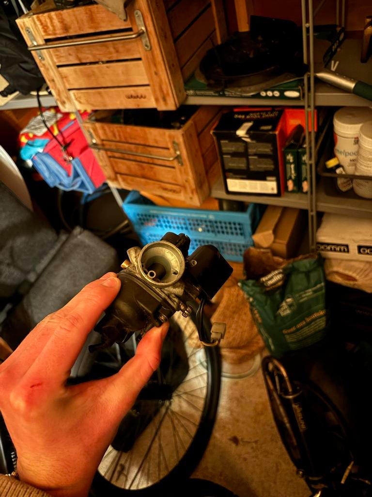 Dell'Orto 17,5 mm carburateur, Ophalen of Verzenden, Gebruikt, Carburateur