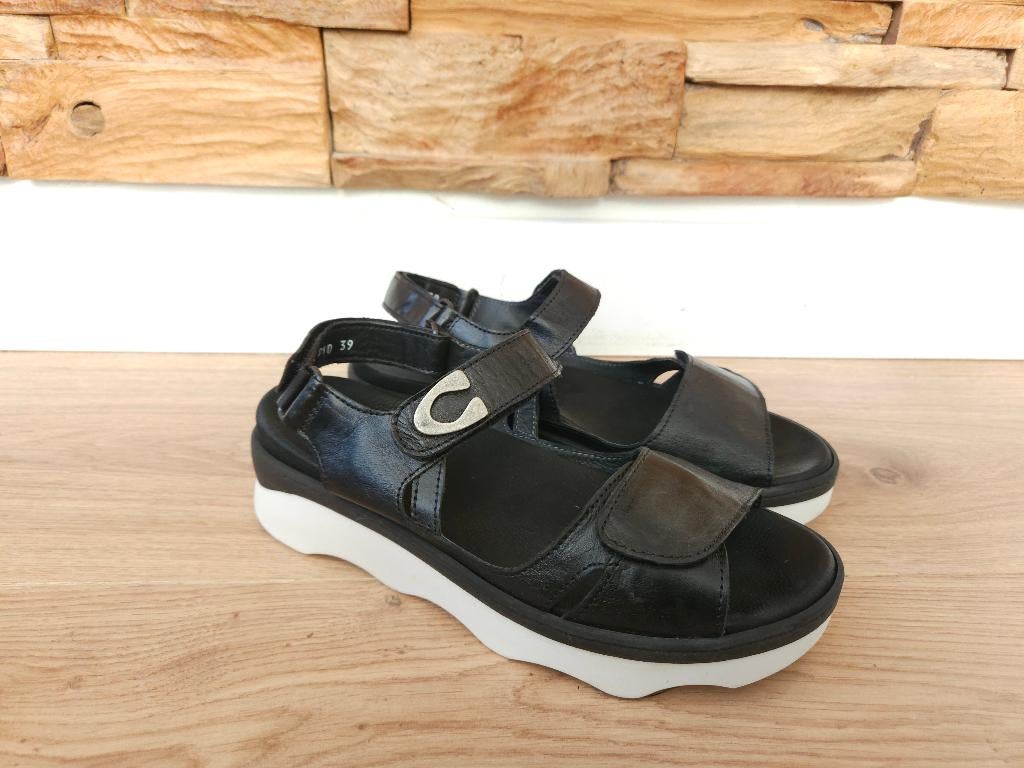 Wolky Medusa Reflex sandalen maat 39 zwart slippers ZGAN!!!, Kleding | Dames, Schoenen, Wolky, Zwart, Zo goed als nieuw, Sandalen of Muiltjes