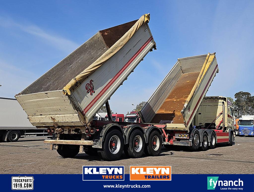 KELBERG 3 AXLE ALU TIPPER alu tipper combi, Overige kleuren, Bedrijf, ABS, Aanhangers en Opleggers