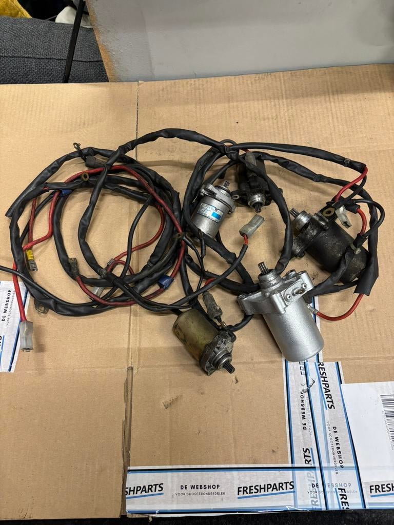 Piaggio Startmotoren 50cc & 125/180cc, Ophalen of Verzenden