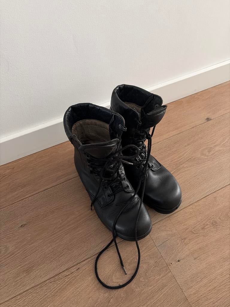 M90 Gevechtslaars / legerkistjes zwart maat 270-M, Ophalen of Verzenden, Landmacht, Nederland, Kleding of Schoenen