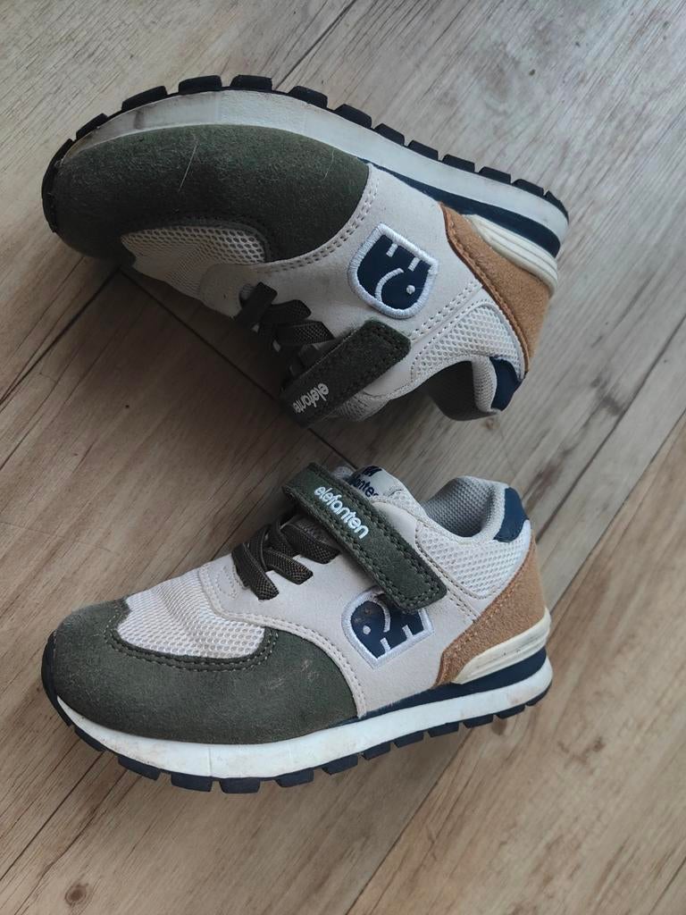 Elefanten sneakers maat 25 wit groen blauw, Ophalen of Verzenden, Jongen of Meisje, Schoenen