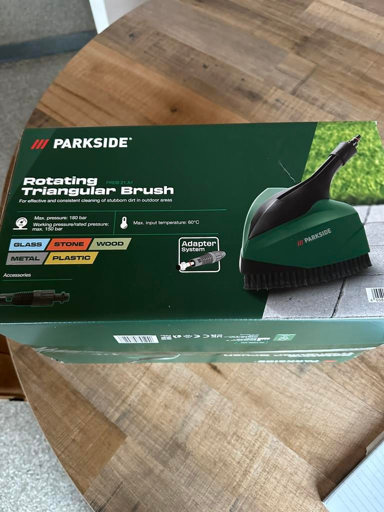 Parkside roterende driehoekborstel, Ophalen of Verzenden, Nieuw, Elektrisch