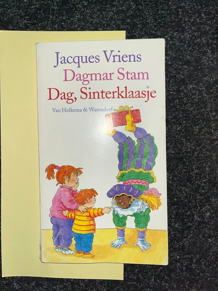 Dag, Sinterklaasje - Jacques Vriens & Dagmar Stam, Ophalen of Verzenden, Zo goed als nieuw, Fictie algemeen