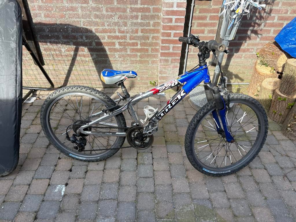 Trek Mountainbike 24 inch - Blauw/Zilver, Gebruikt, Hardtail, Heren, Trek