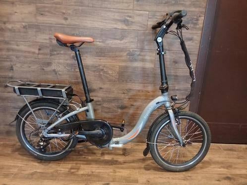 Zgan bizobike elektrische vouwfiets, odo 630 km, 13 ah accu., Ophalen, 20 inch of meer, Versnellingen, Zo goed als nieuw