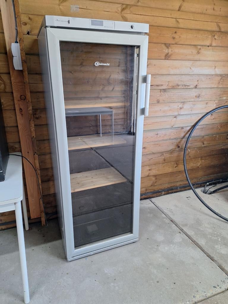 Bauknecht wijnkoeler, 200 liter of meer, Ophalen, Zonder vriesvak, 160 cm of meer