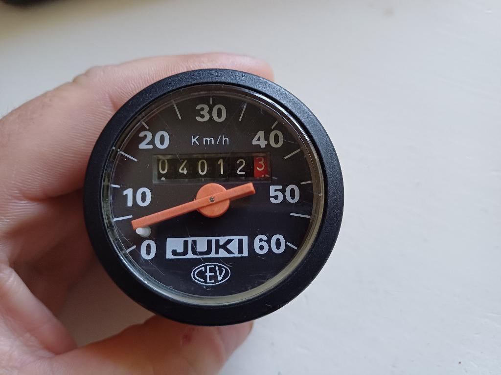 puch z one teller JUKI CEV teller 60km teller nette staat, Ophalen of Verzenden, Gebruikt, Overige typen